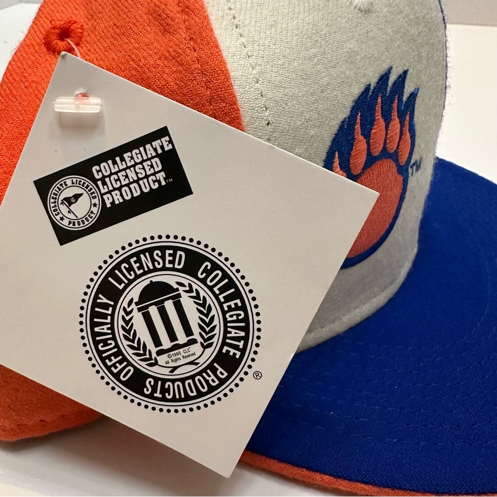 Headgear Morgan State Bears College Wool Hat Blue/Orange HBCU NCAA Football NOS - Picture 8 of 8